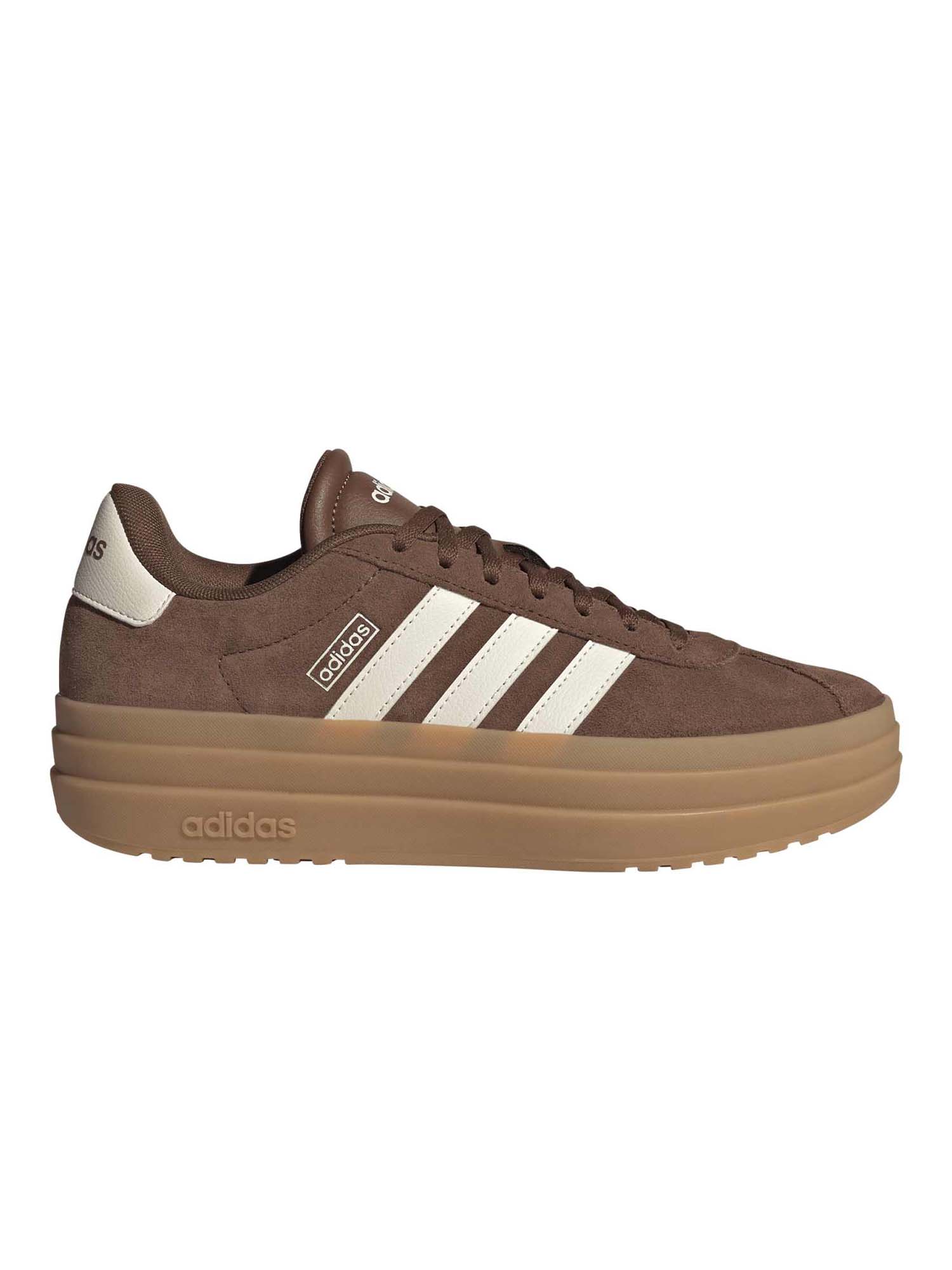 Adidas VL Court Bold sneakers donna marroni eleganti casual